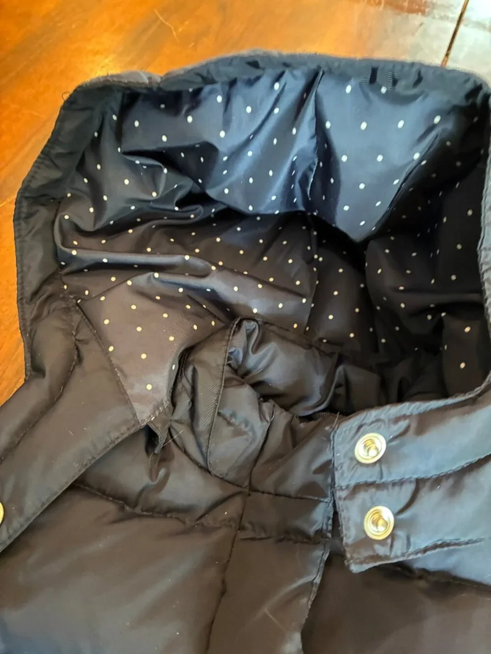 Baby Gap Girl Puffer Hooded Navy Jacket Coat  12-18 M